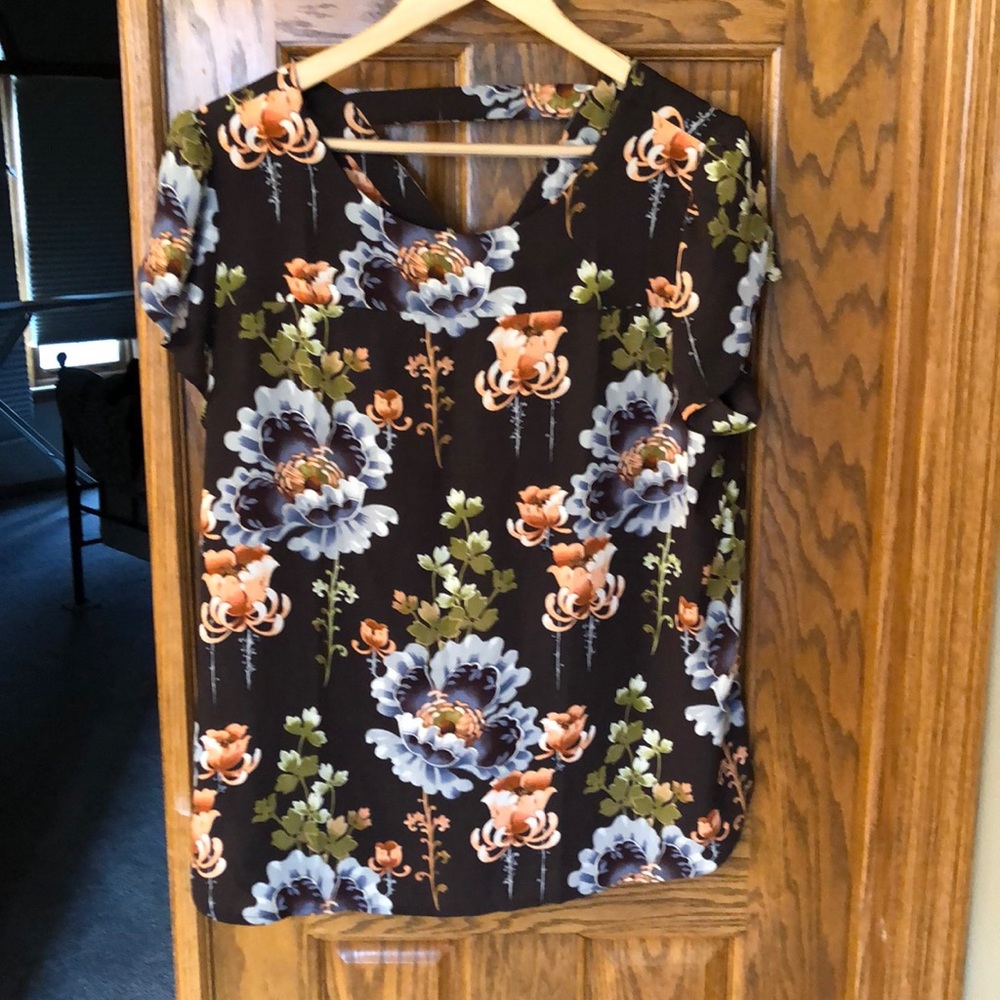 Loft Floral Patterned Blouse